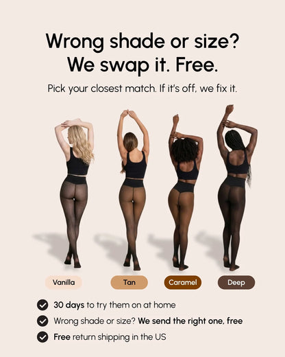 Cheeky Sculpt Fleece-Lined Tights