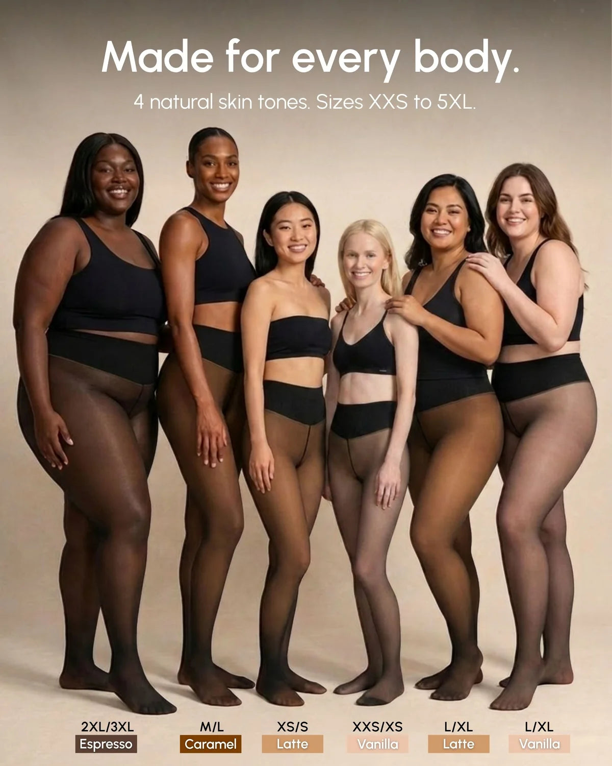 Cheeky Sculpt Fleece-Lined Tights