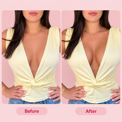 Perkie Invisible Lift – Reusable Silicone Boob Tape (6-Piece Set)