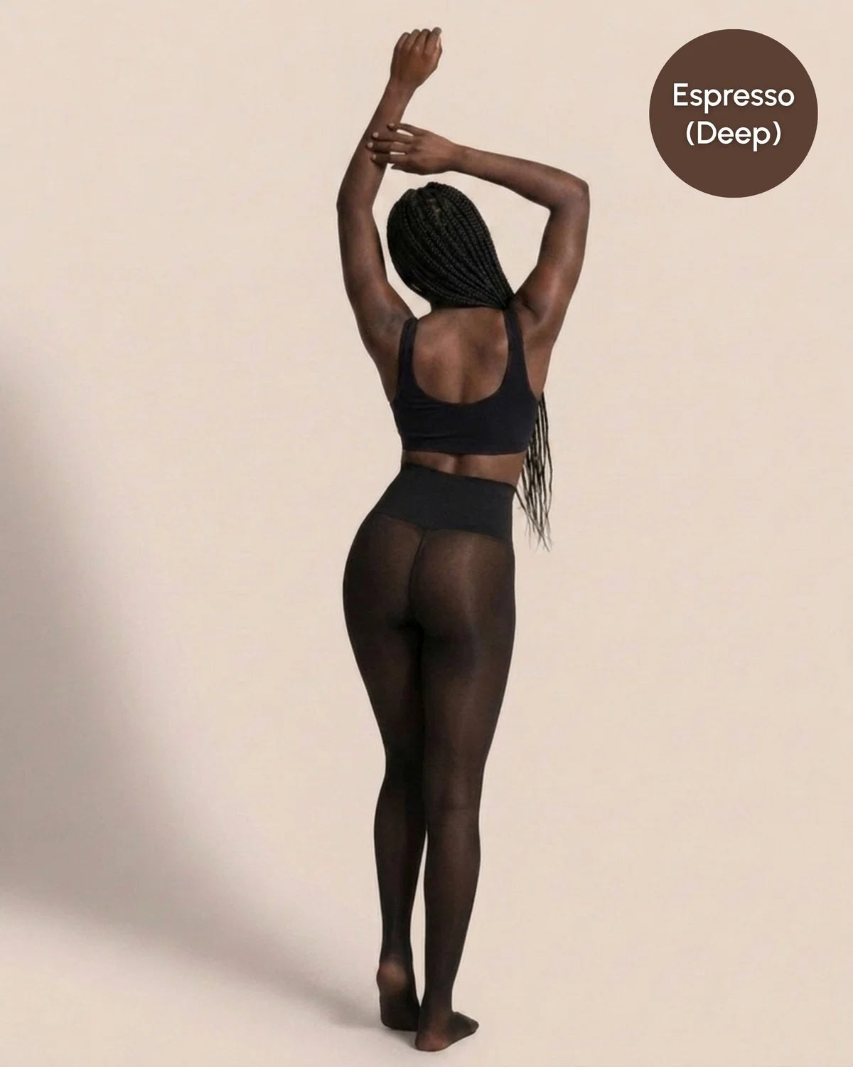 Cheeky Sculpt Fleece-Lined Tights